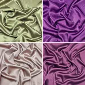 Plain Lightweight Satin Fabric