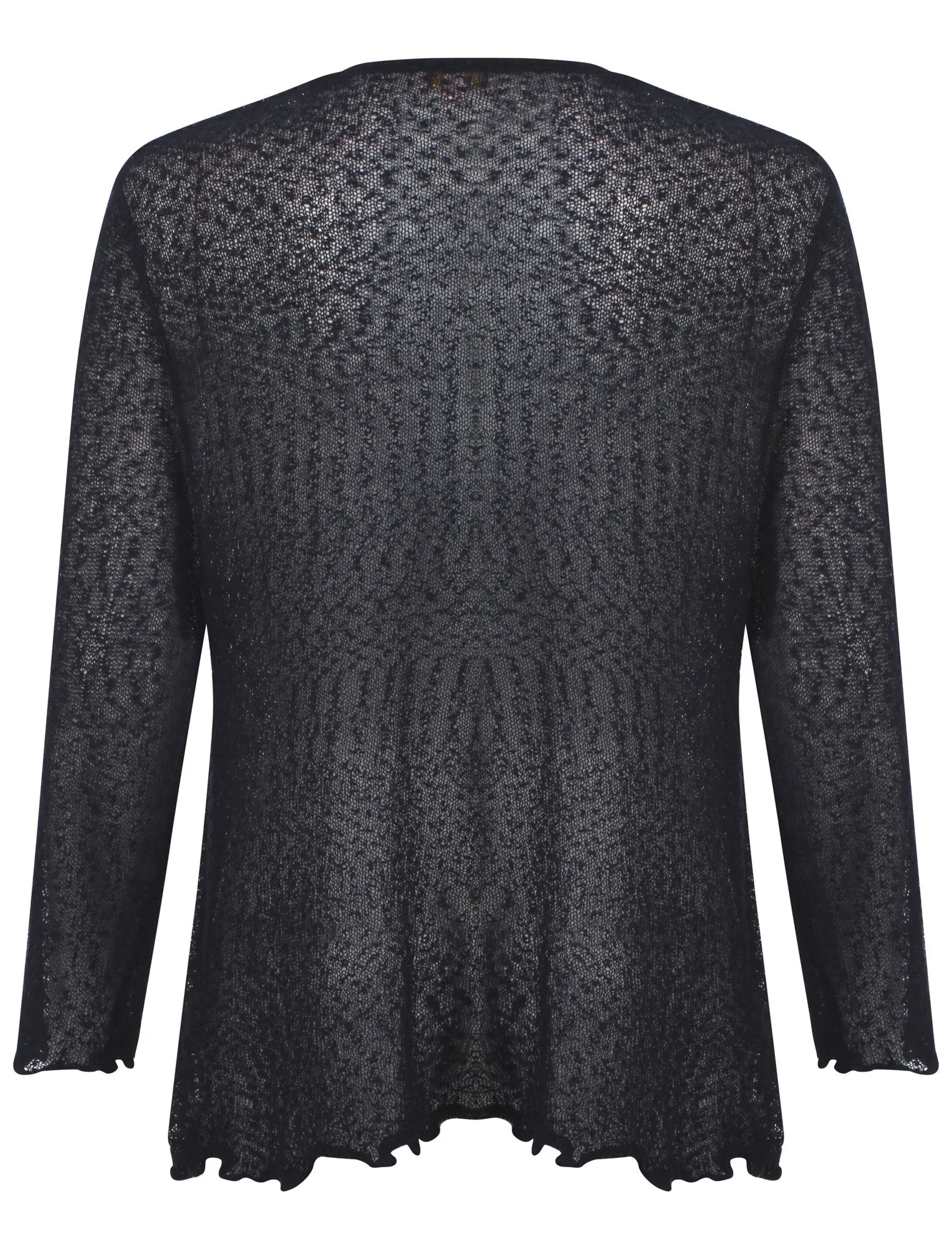 Plum Tree Chickweed navy cardigan