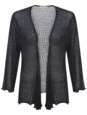 Plum Tree Chickweed navy cardigan