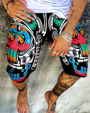Pocket Straight Lace-Up  Casual Pants