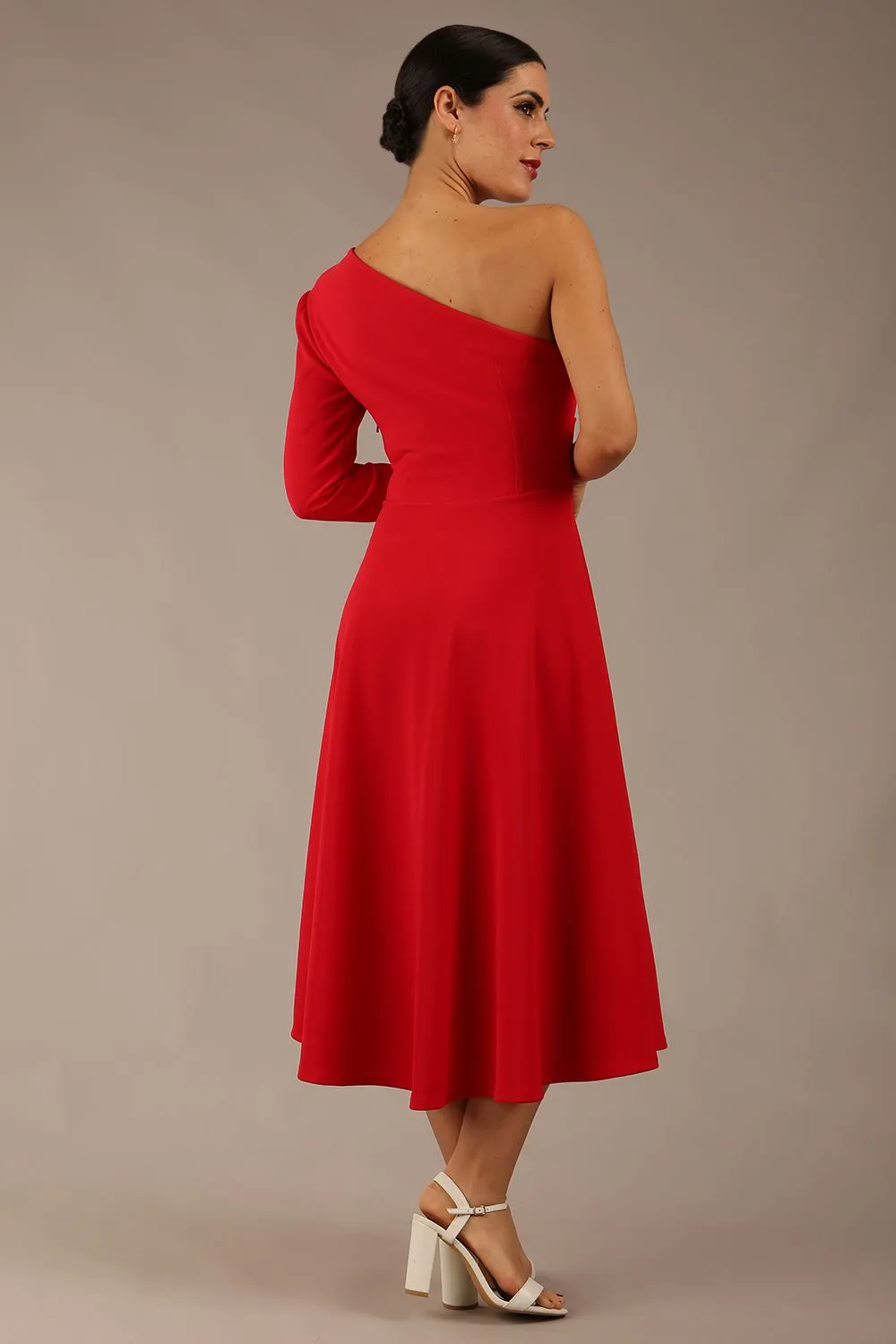 (PRE-ORDER) Beverley One Shoulder A-line Dress
