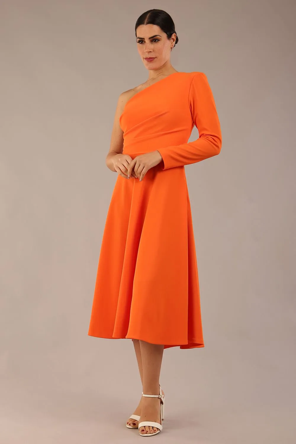 (PRE-ORDER) Beverley One Shoulder A-line Dress