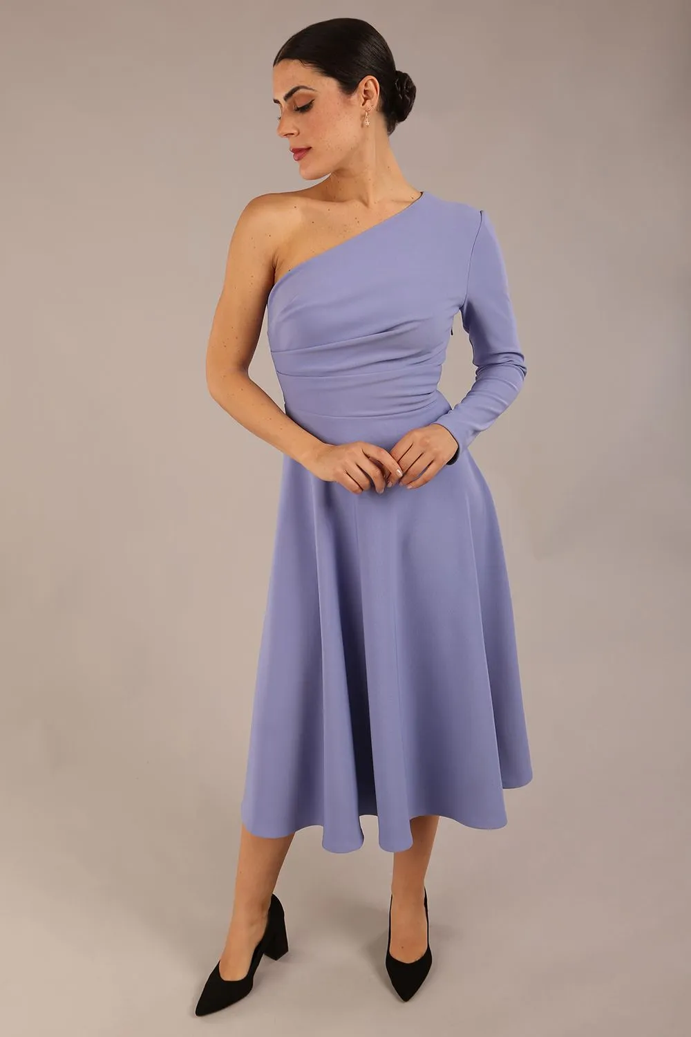 (PRE-ORDER) Beverley One Shoulder A-line Dress