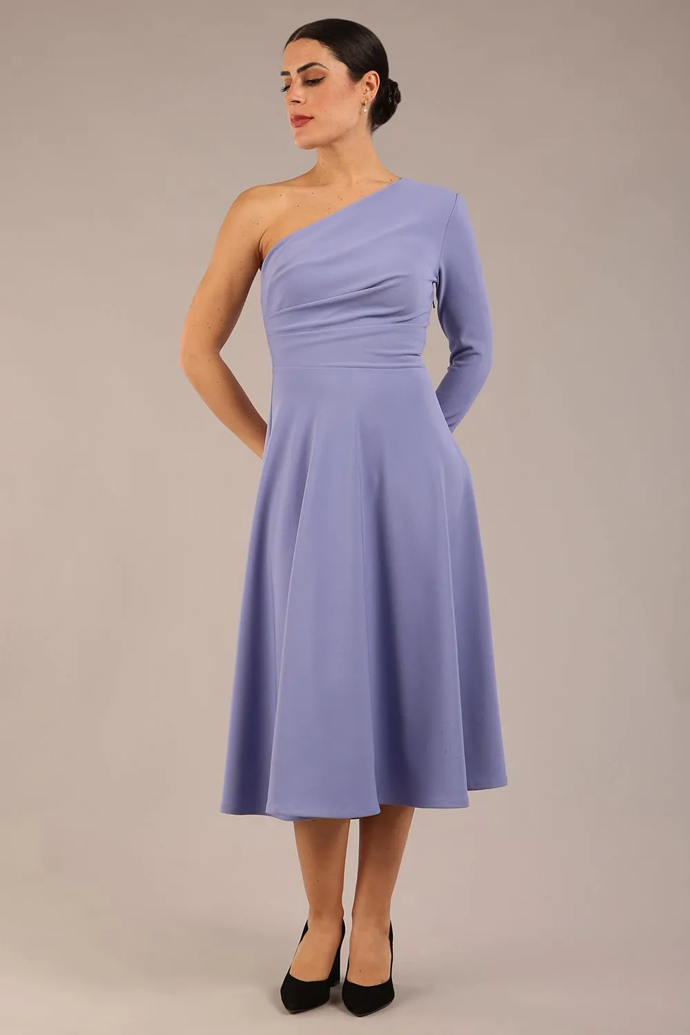 (PRE-ORDER) Beverley One Shoulder A-line Dress