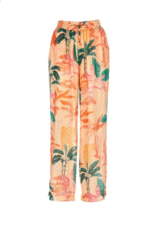 PRINTED LONG PANTS