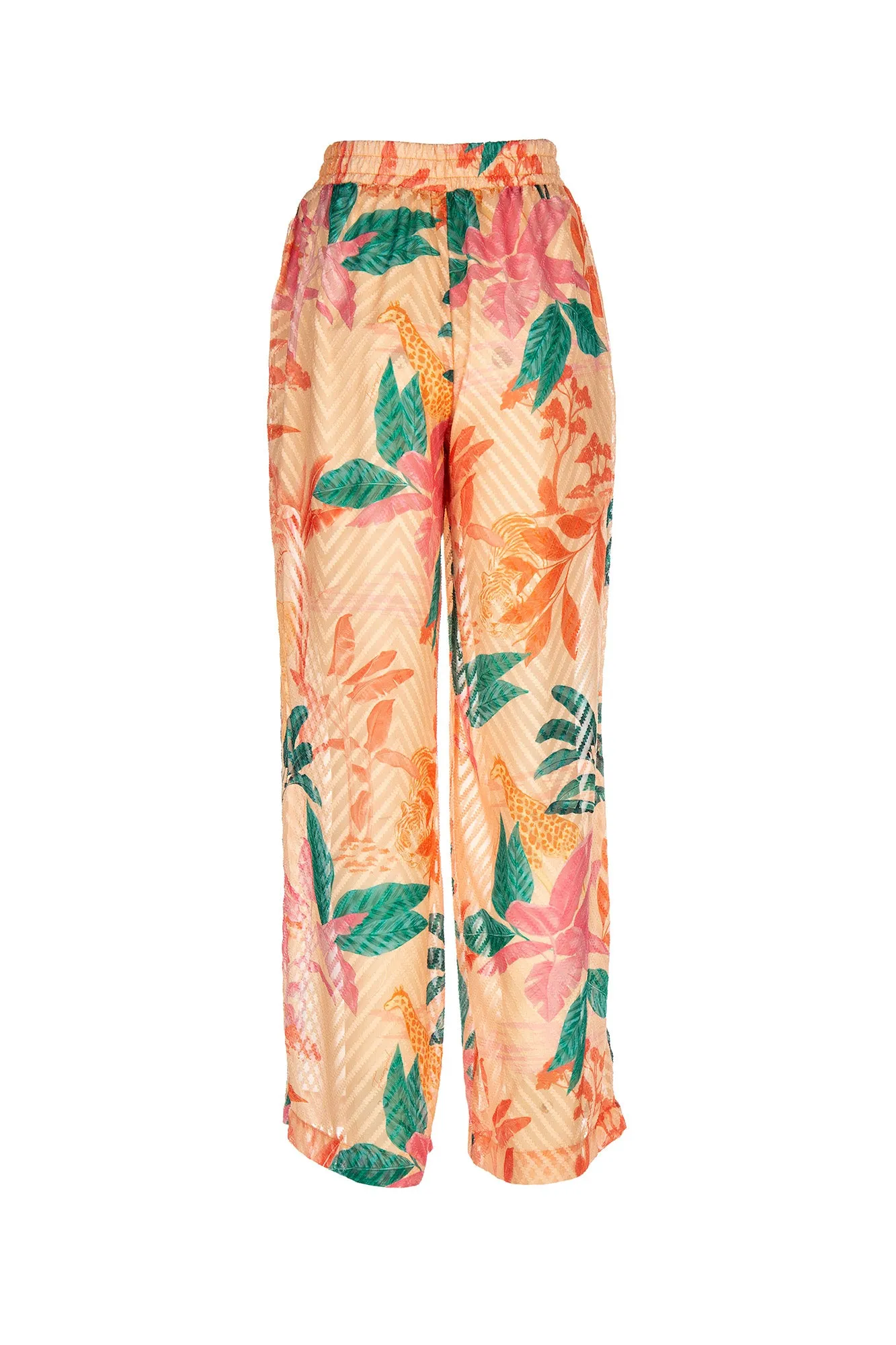 PRINTED LONG PANTS