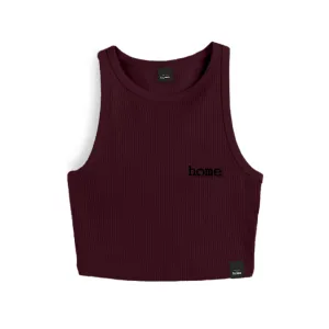 Racer Vest Top- Maroon