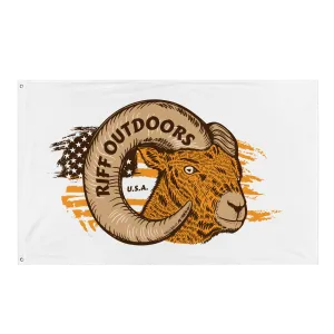 RIFF Outdoors USA Bighorn Sheep Flag