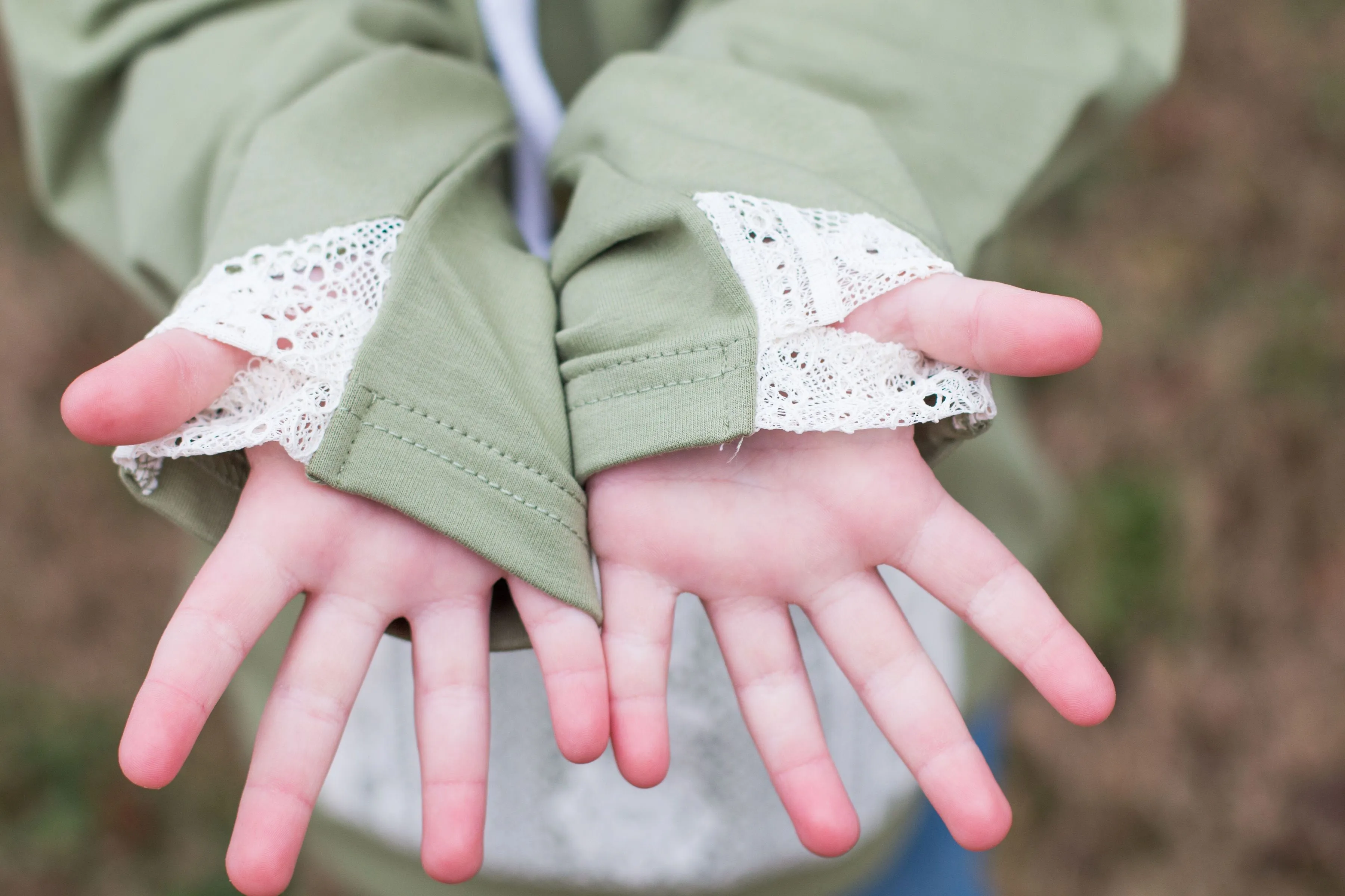 Sage and Lace Hoodie Now Available in Kids!