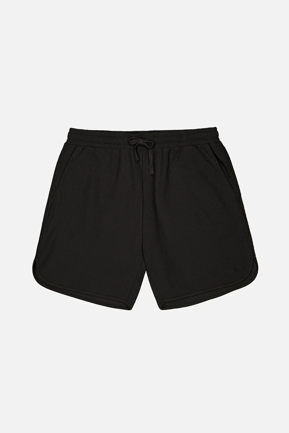 Seersucker Rib Ringer Shorts