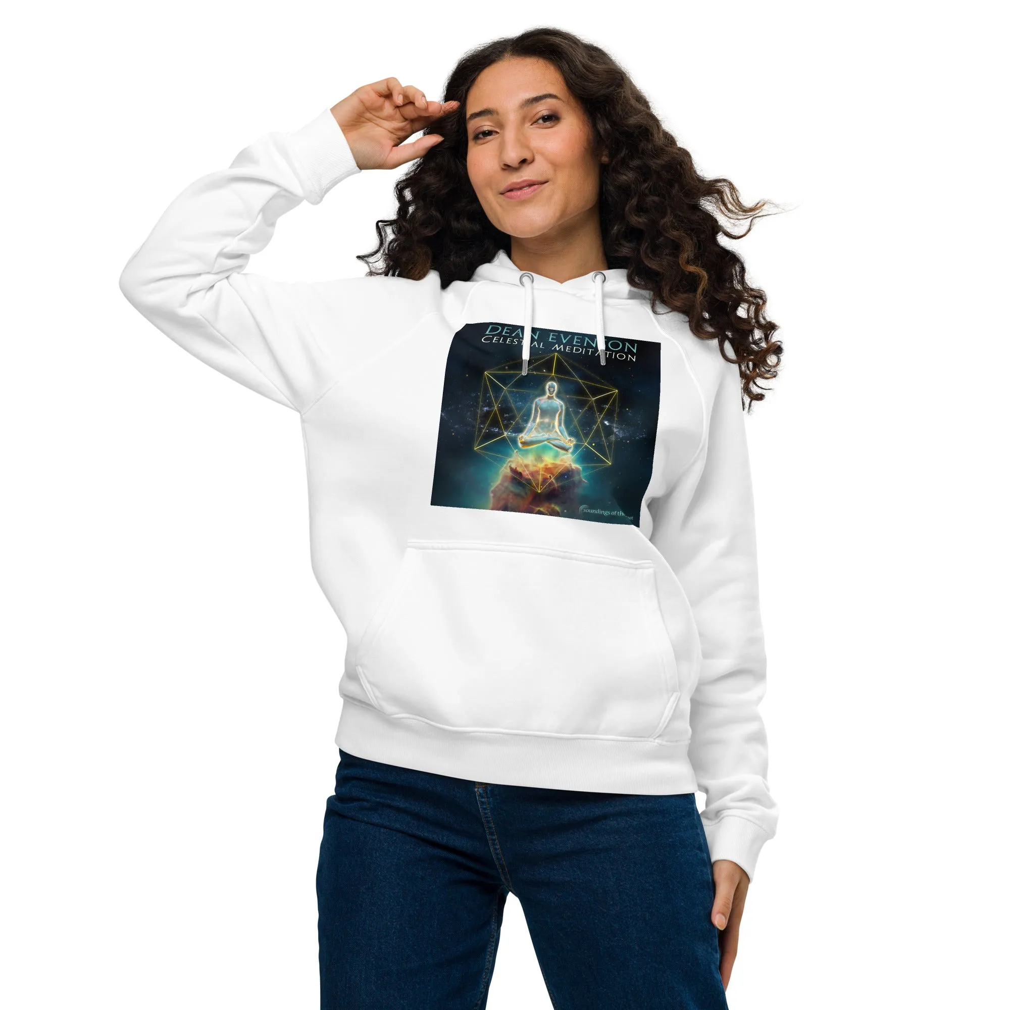 Soundings unisex hoodie - CELESTIAL MEDITATION