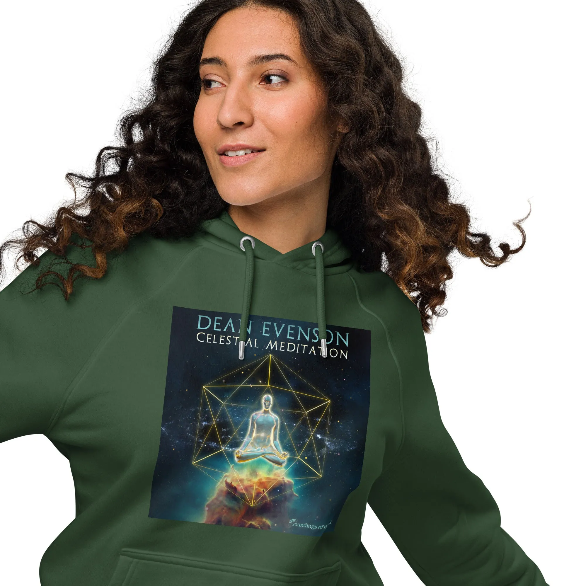 Soundings unisex hoodie - CELESTIAL MEDITATION