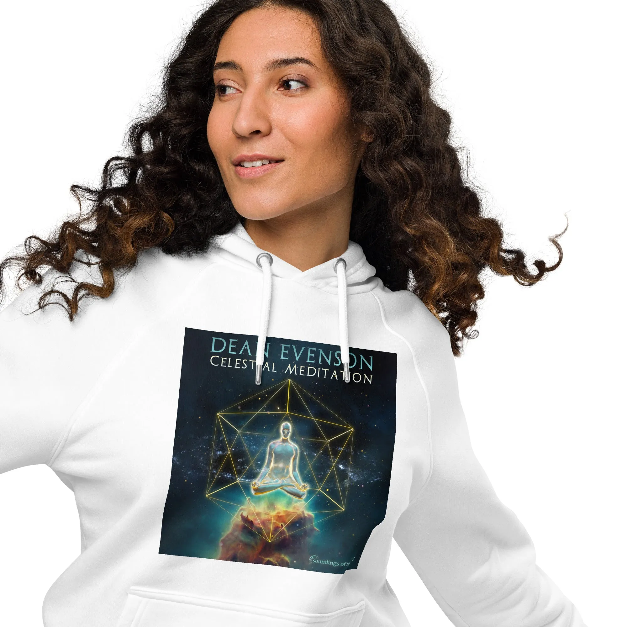 Soundings unisex hoodie - CELESTIAL MEDITATION