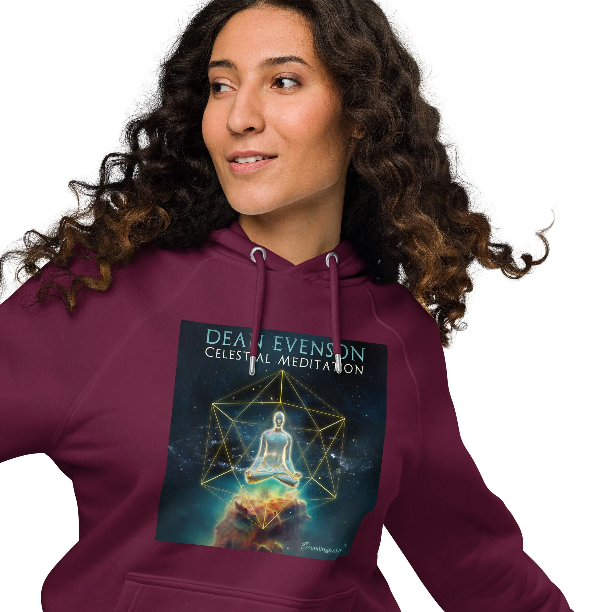 Soundings unisex hoodie - CELESTIAL MEDITATION