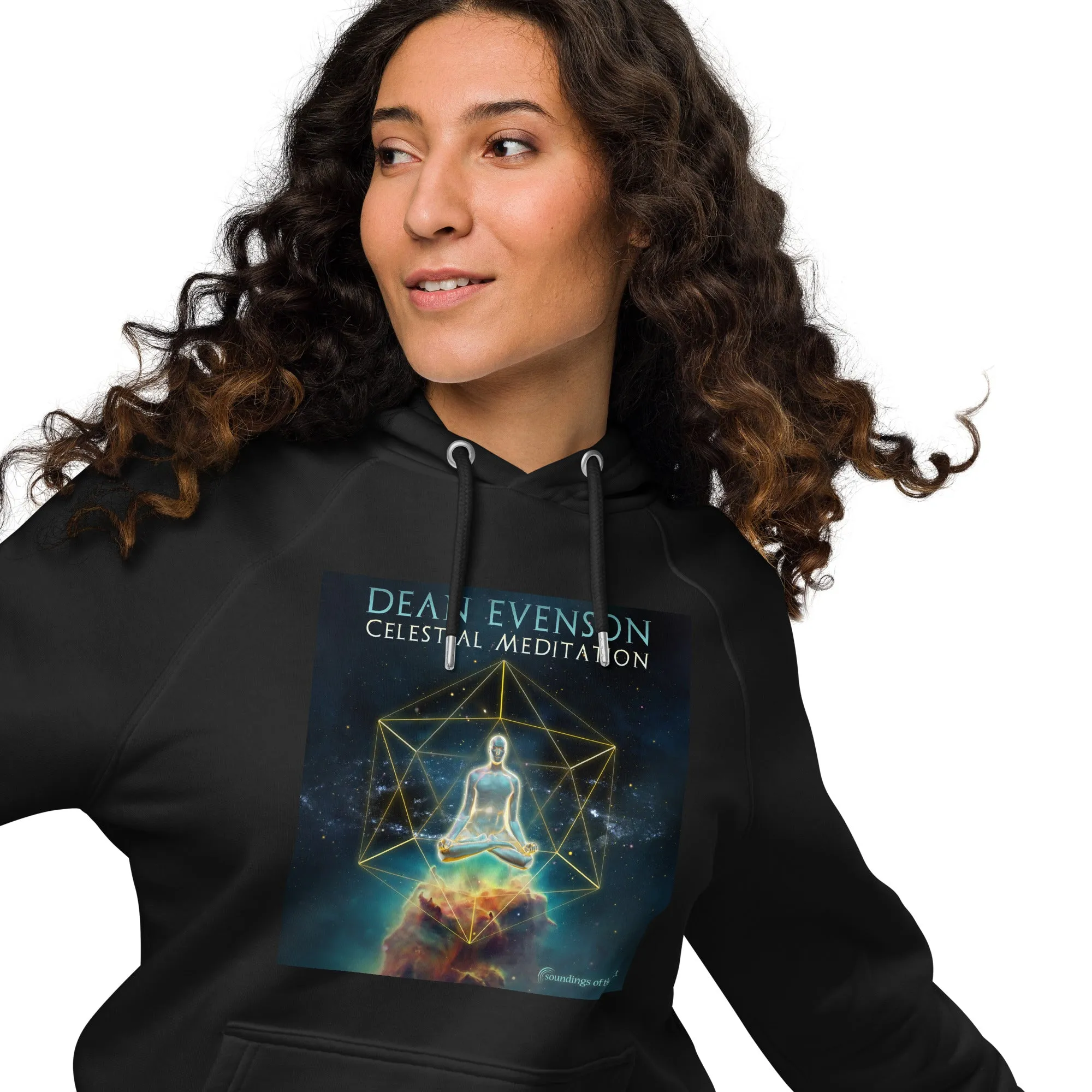 Soundings unisex hoodie - CELESTIAL MEDITATION