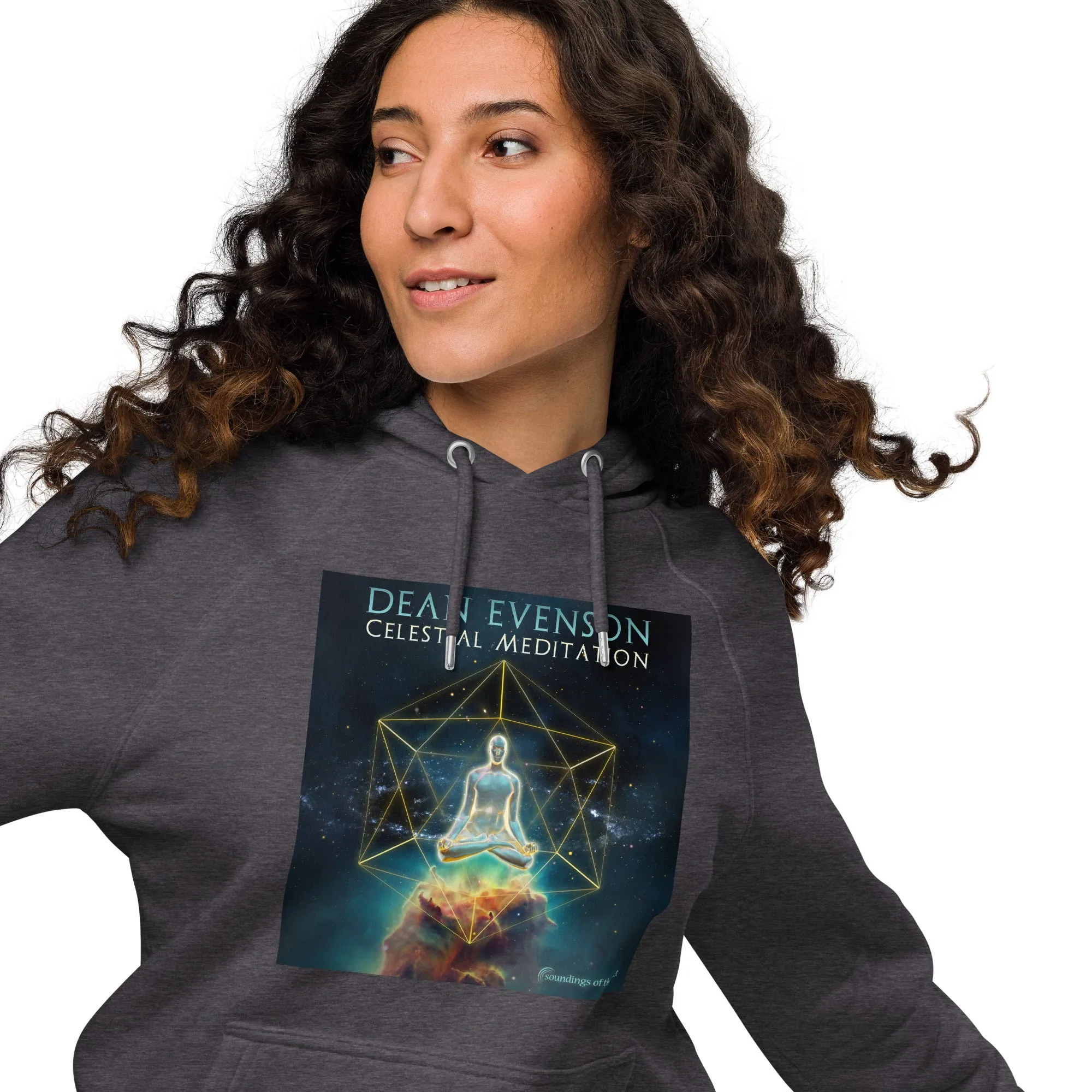 Soundings unisex hoodie - CELESTIAL MEDITATION