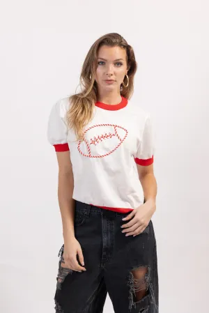 Stitched Football Sweater