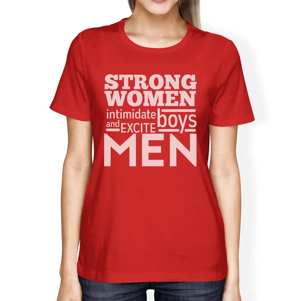 Strong Women Womens Cute Workout Shirts Gym Fitness Gift T-Shirt