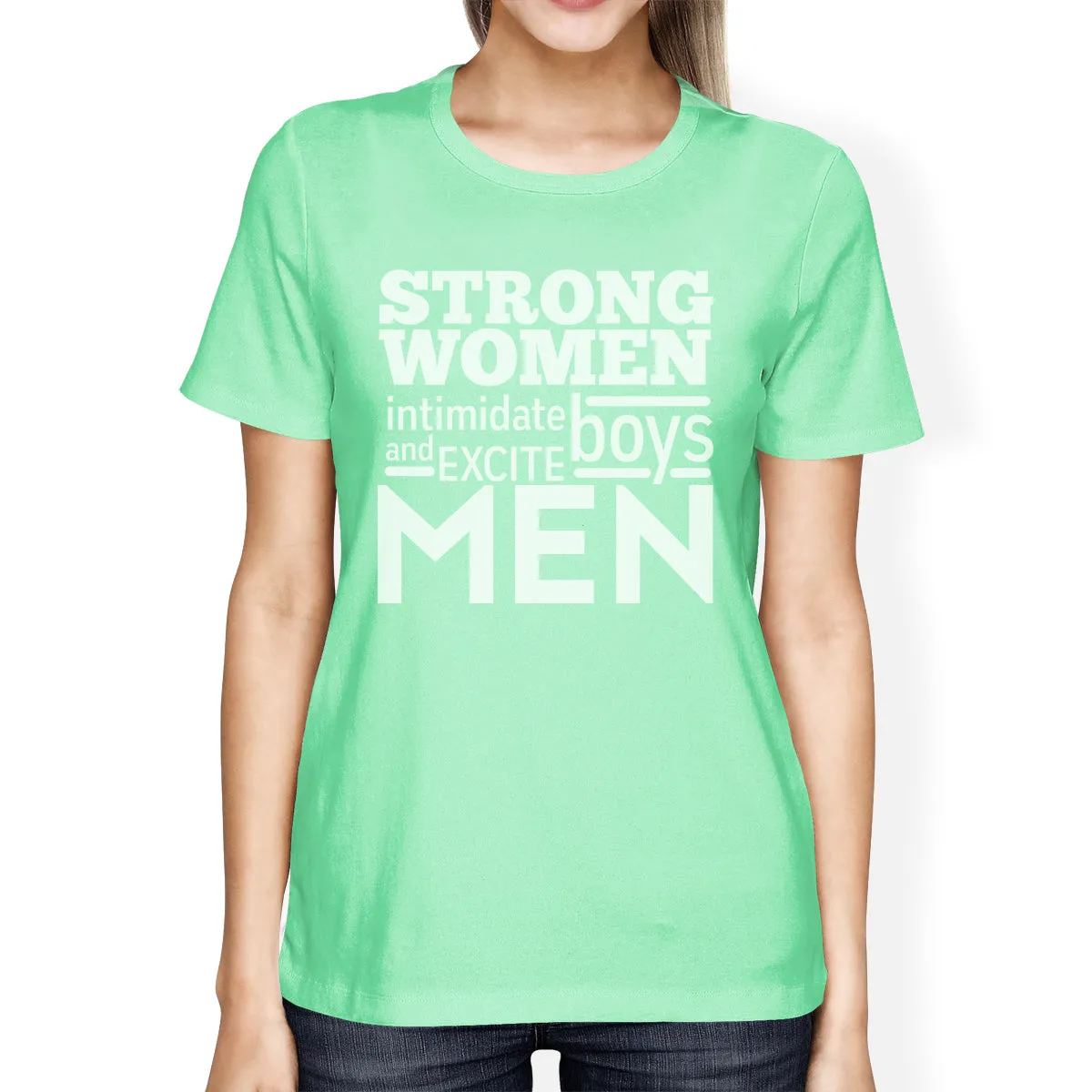 Strong Women Womens Cute Workout Shirts Gym Fitness Gift T-Shirt