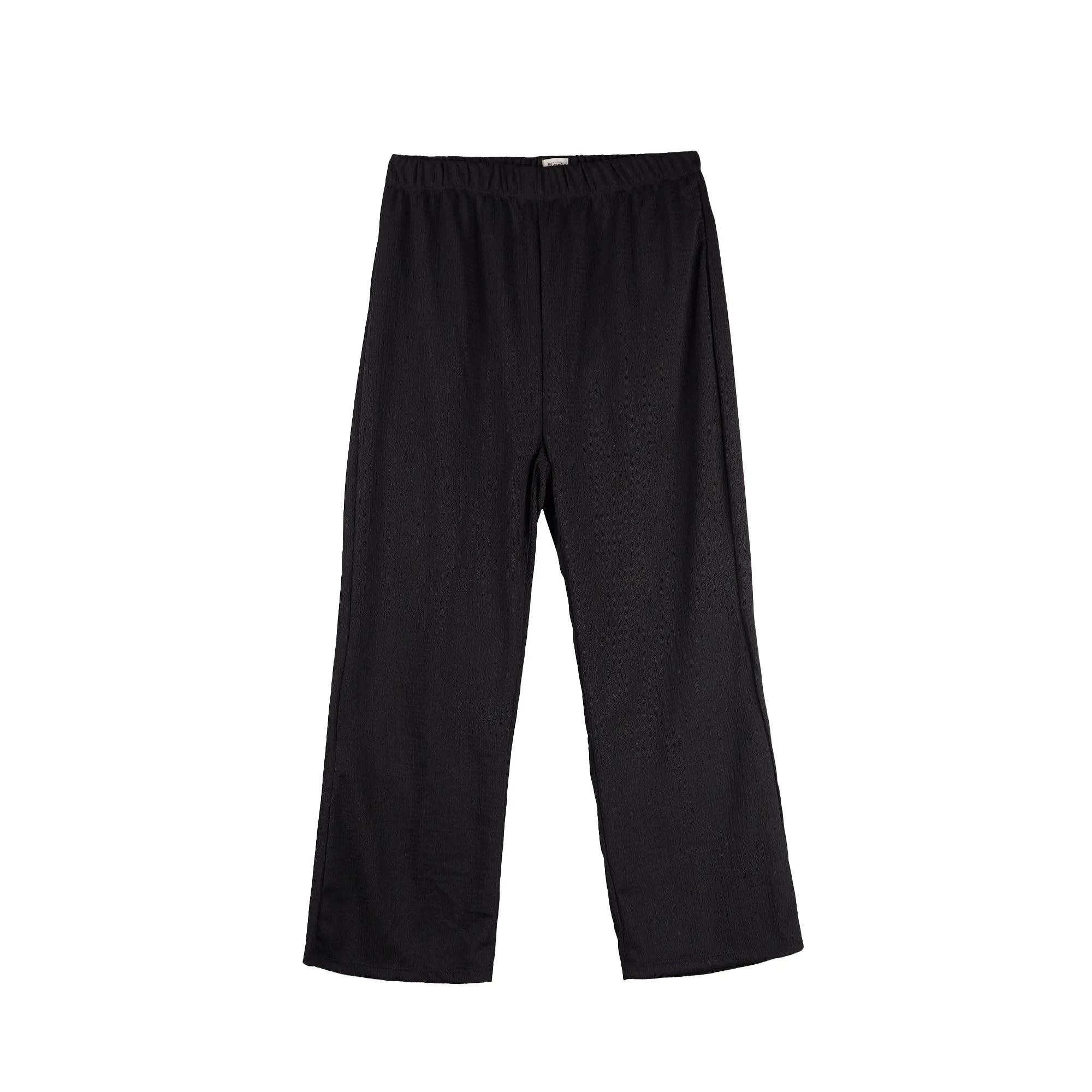 Stylistic Mr. Lee Ladies Basic Non-Denim Flared Pants 145273-U (Black)