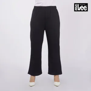 Stylistic Mr. Lee Ladies Basic Non-Denim Flared Pants 145273-U (Black)
