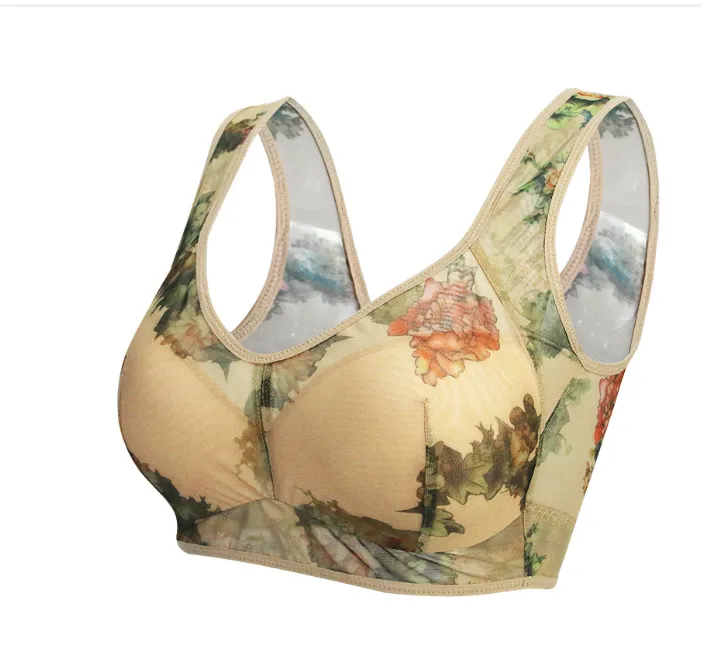 Summer's Best FriendsLace Buttonless Comfortable Bra