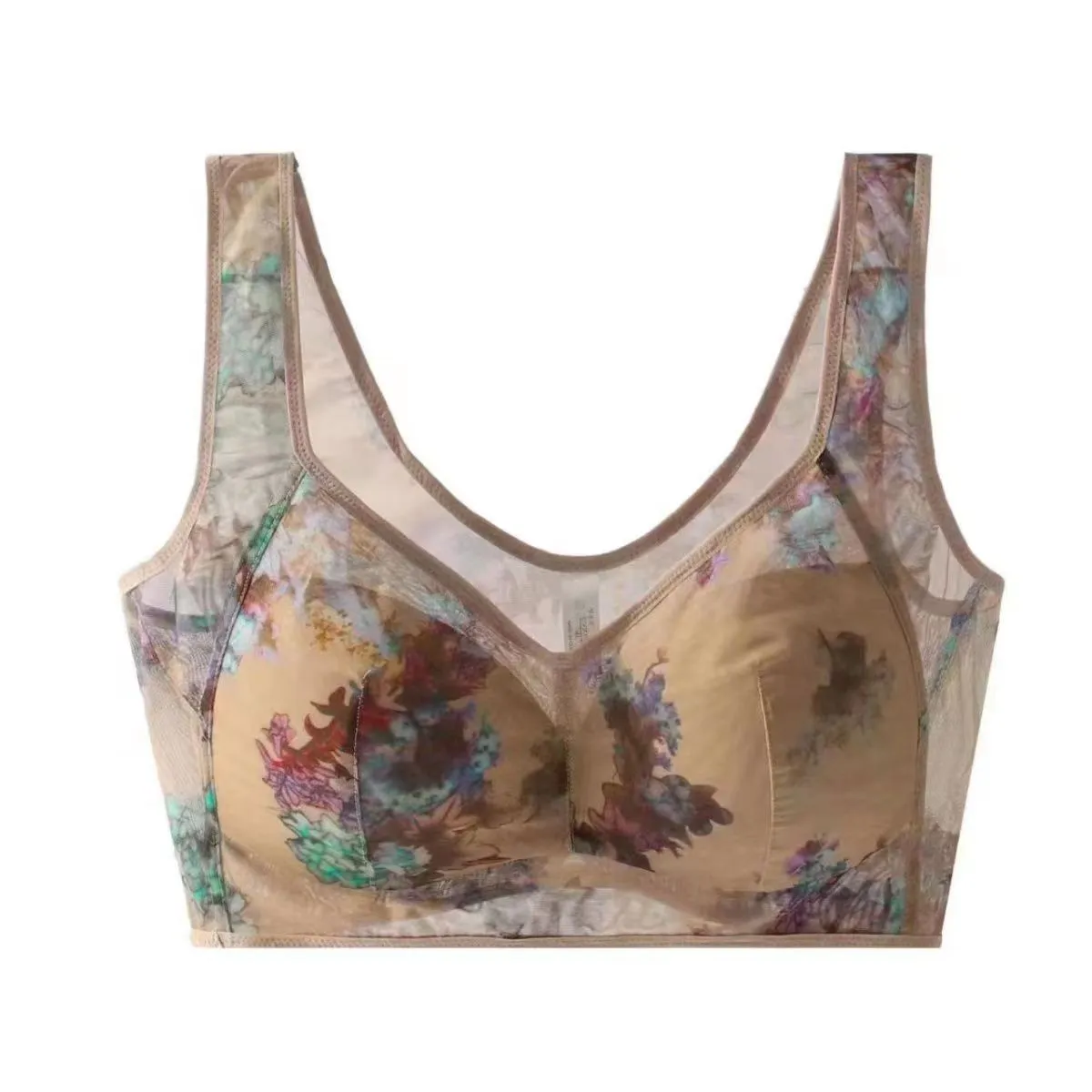 Summer's Best FriendsLace Buttonless Comfortable Bra