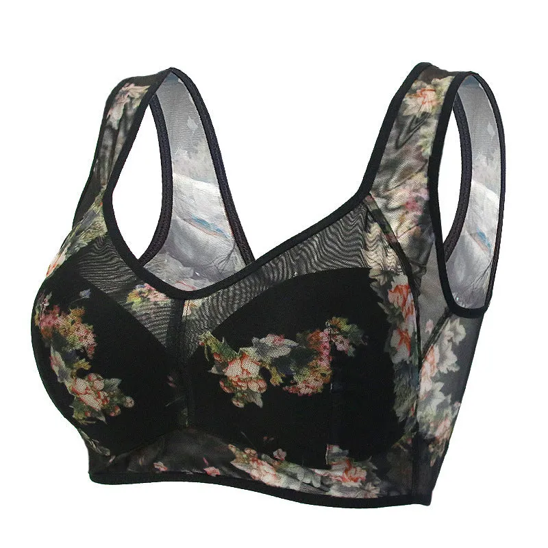Summer's Best FriendsLace Buttonless Comfortable Bra