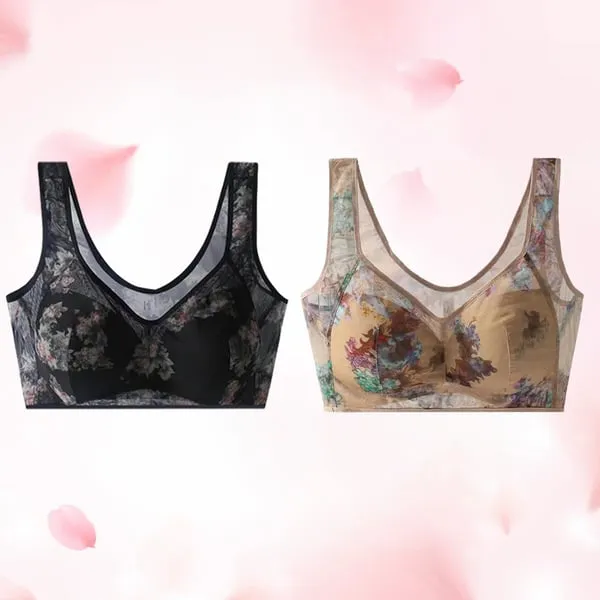 Summer's Best FriendsLace Buttonless Comfortable Bra