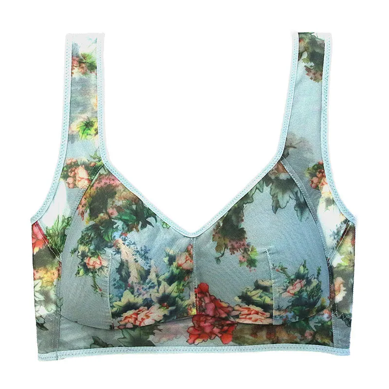 Summer's Best FriendsLace Buttonless Comfortable Bra