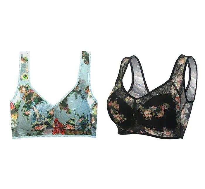 Summer's Best FriendsLace Buttonless Comfortable Bra
