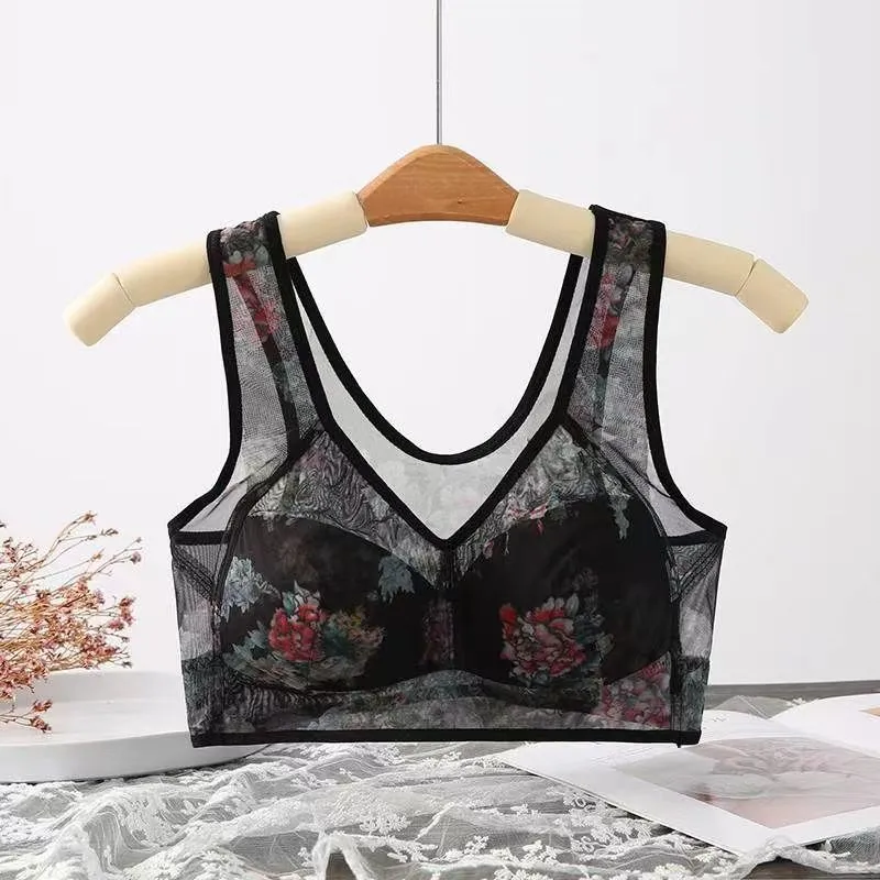 Summer's Best FriendsLace Buttonless Comfortable Bra