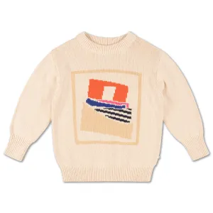 Sweater Knit Boxy Soft Sand