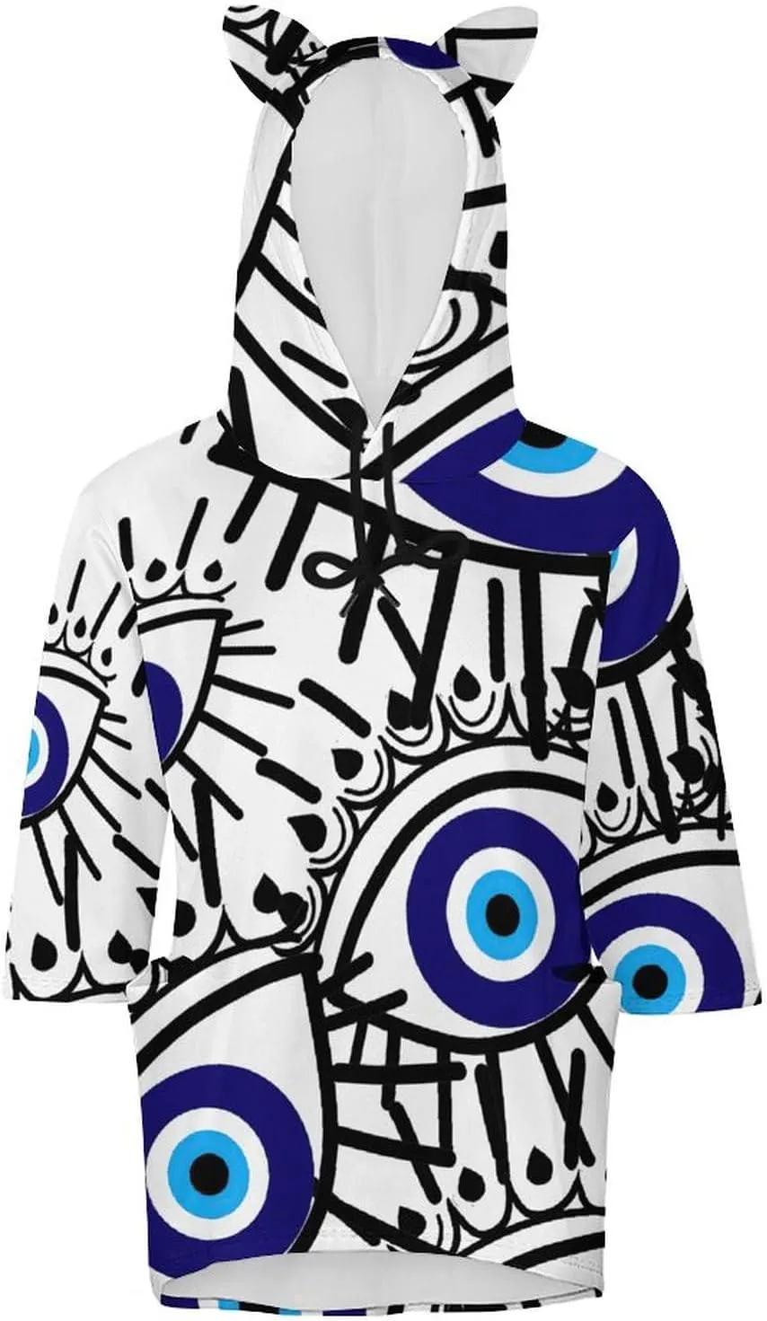 TAIZIYEAH Evil Eye Wrap Chest Womens Sundress Casual Summer Sexy Beach Clothes 2023