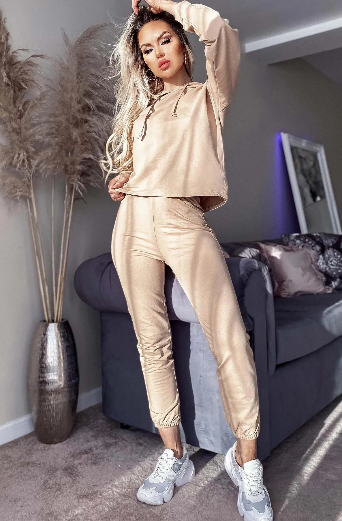 Tonia Hooded Loungewear Pant