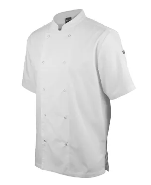 Unisex Snap Button S/S Chefs Jacket