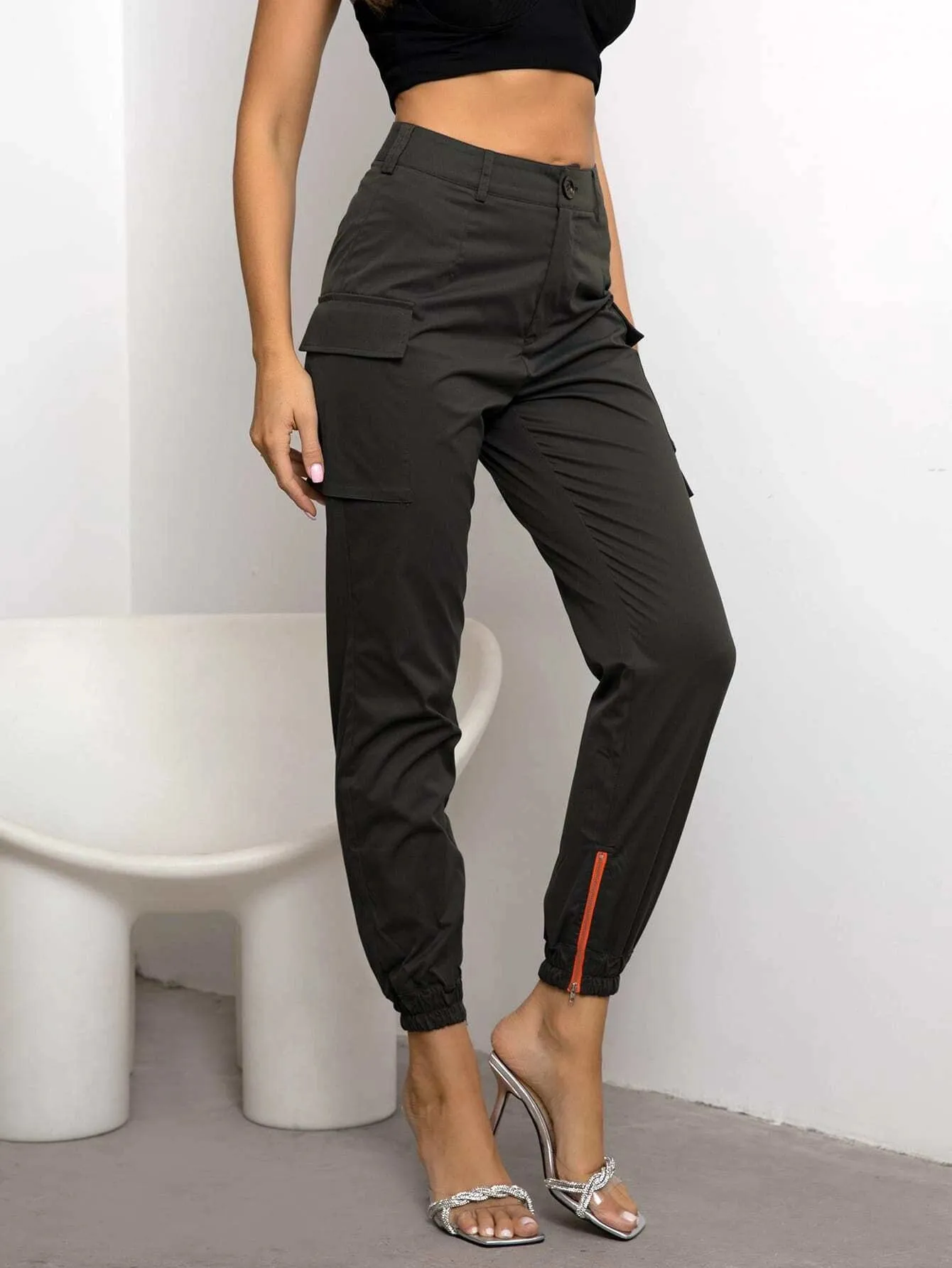 Utility Flap Pocket Cargo Pants