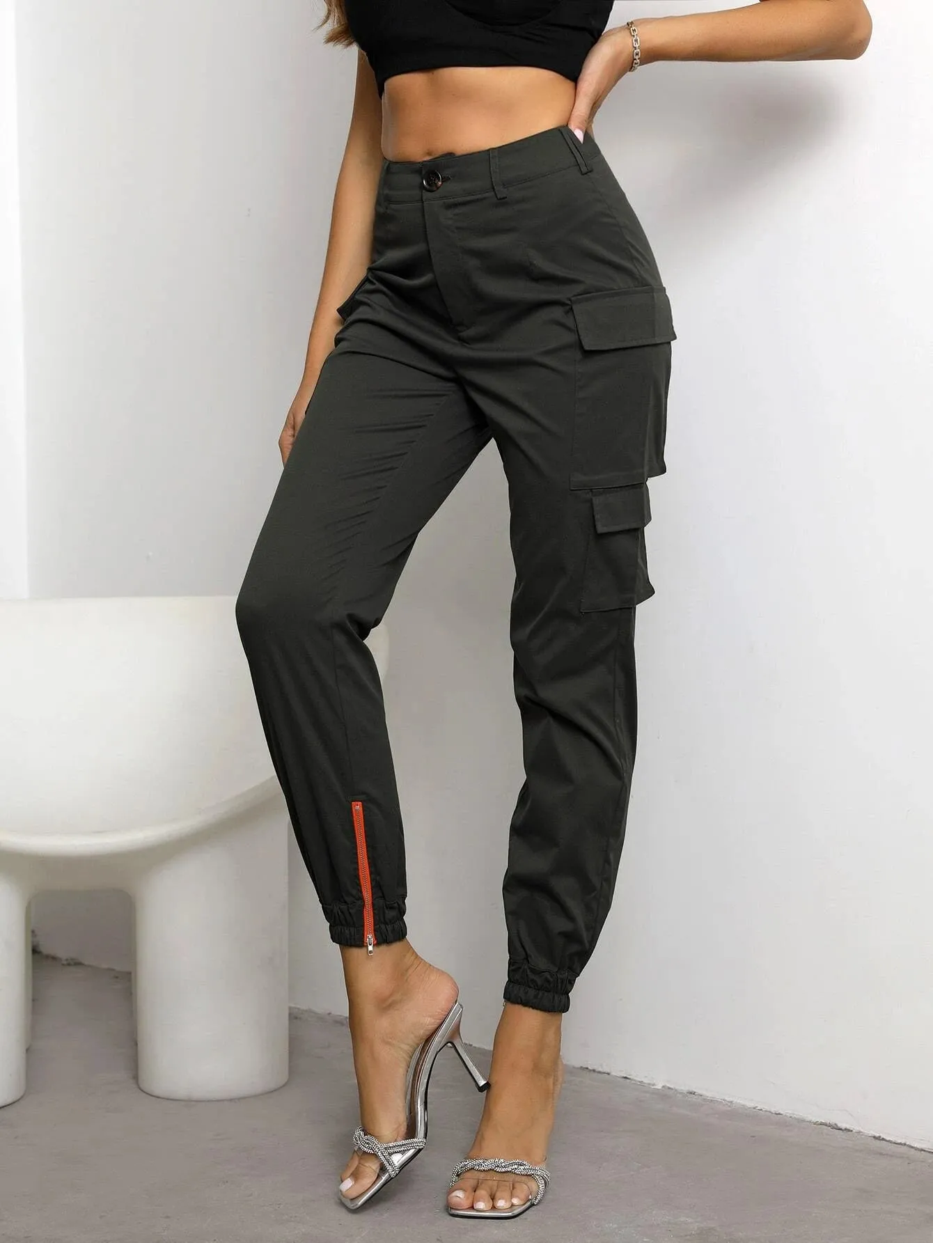 Utility Flap Pocket Cargo Pants