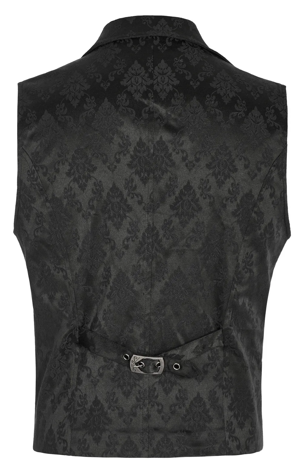 Victorian Gothic Jacquard Lace-Up Vest Waistcoat