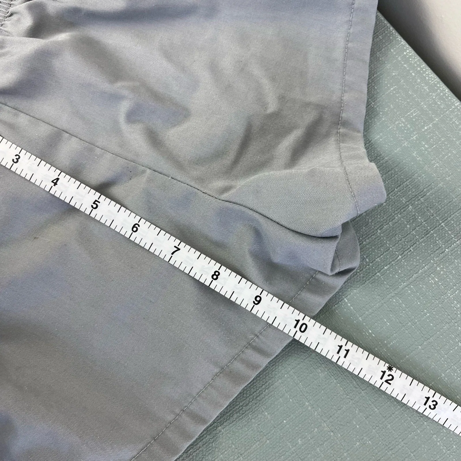 Vintage Gray Track Shorts Small 8
