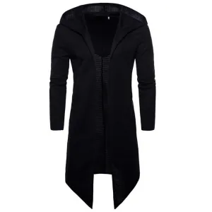 West Louis Windbreaker Slim Fit Trench Cardigan