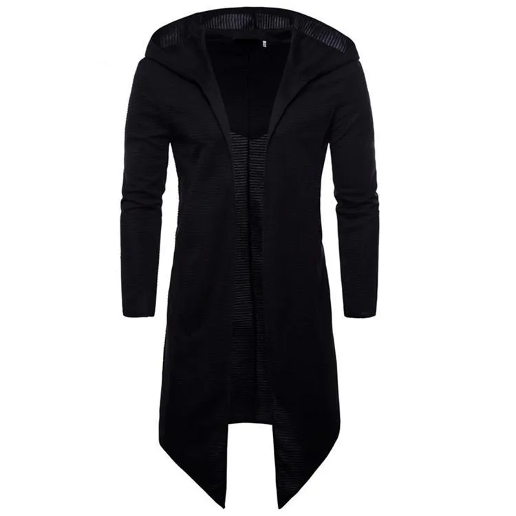 West Louis Windbreaker Slim Fit Trench Cardigan