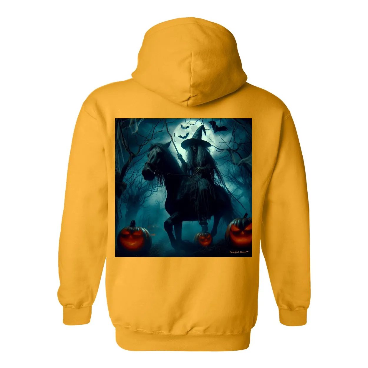 Wickedest Western Witch Ever! Pull Over Front Pocket Hoodie Sweatshirt