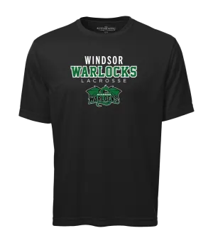 Windsor Warlocks Lacrosse Adult Dri-Fit T-Shirt with Printed Logo