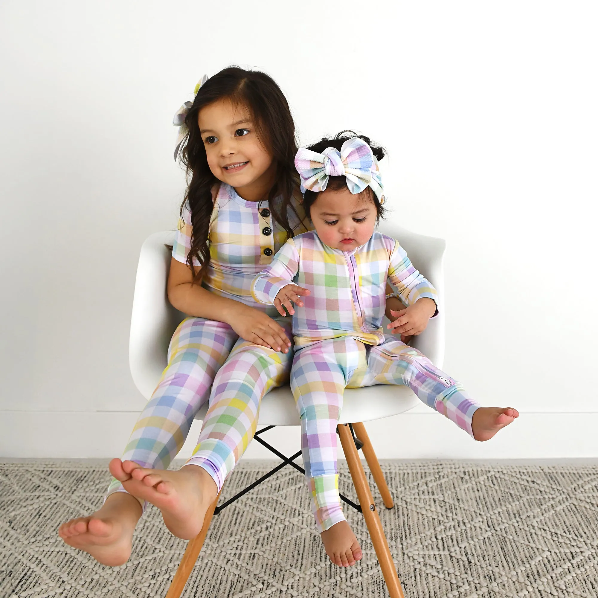 Winnie Pastel Plaid TWO PIECE