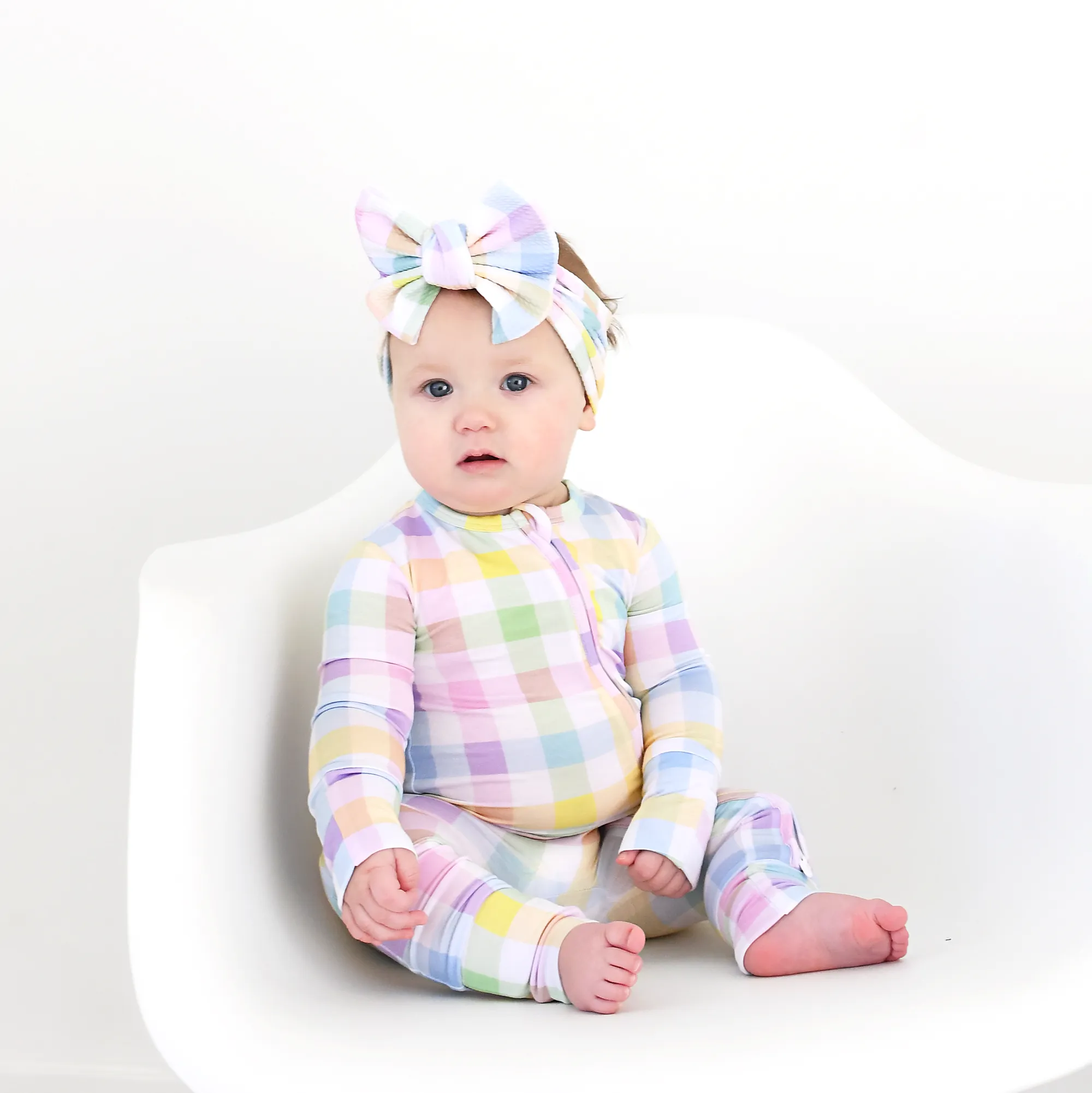 Winnie Pastel Plaid ZIP