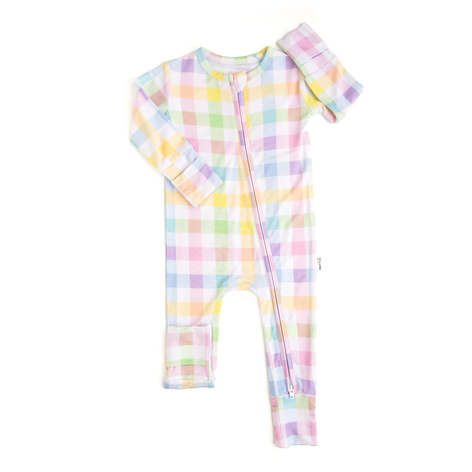 Winnie Pastel Plaid ZIP