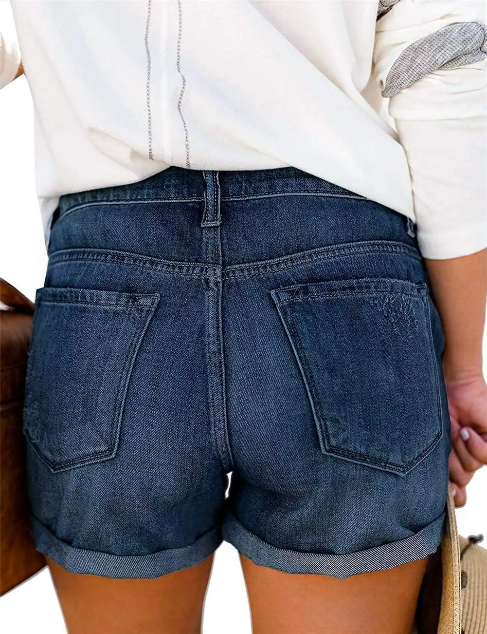 Women Casual Denim Shorts