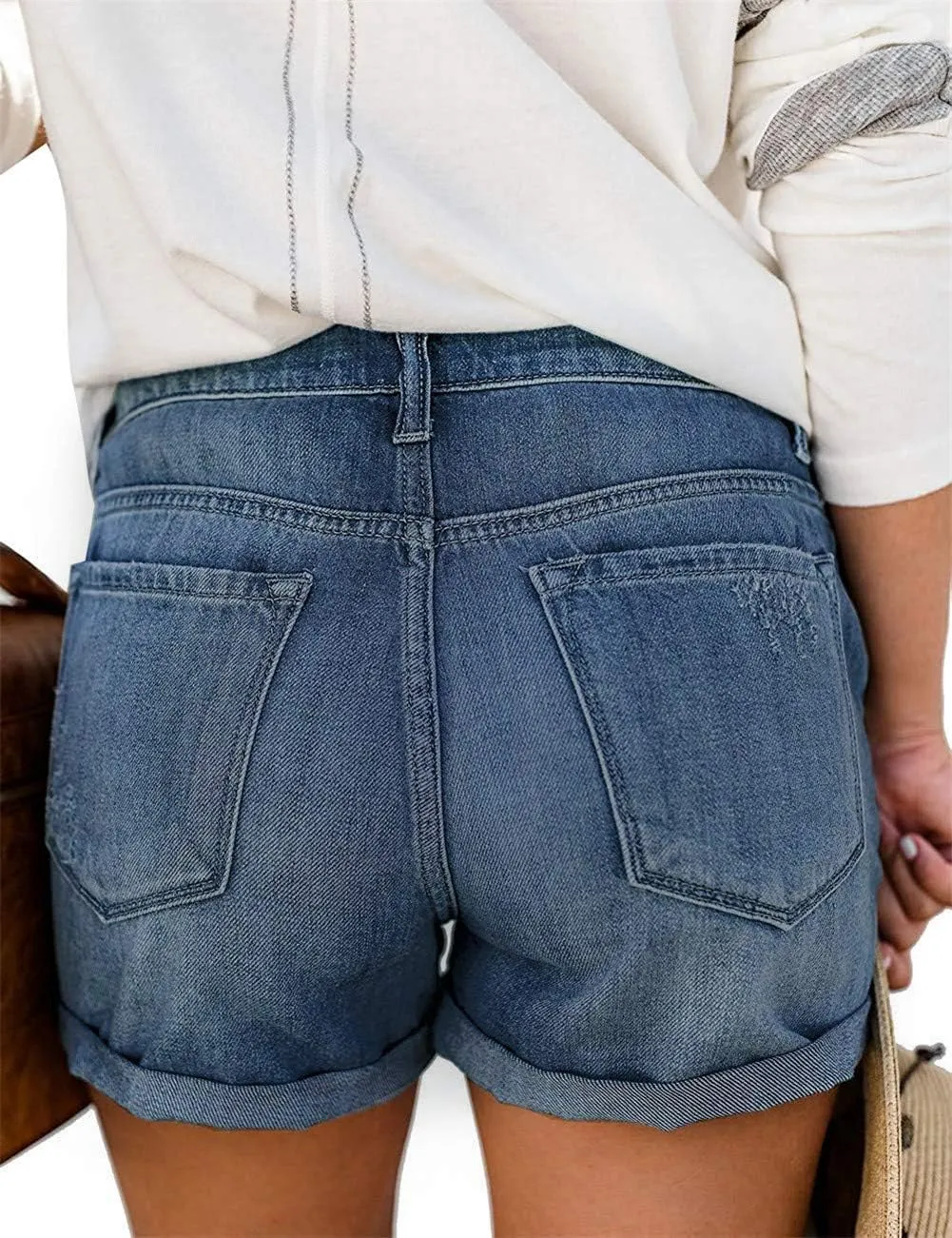Women Casual Denim Shorts