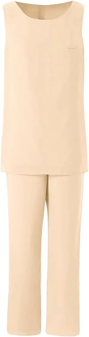 Women's Mother of The Bride Pant Suits 3 Pieces Chiffon Outfit Sets for Wedding Pant Suit with Jacket
